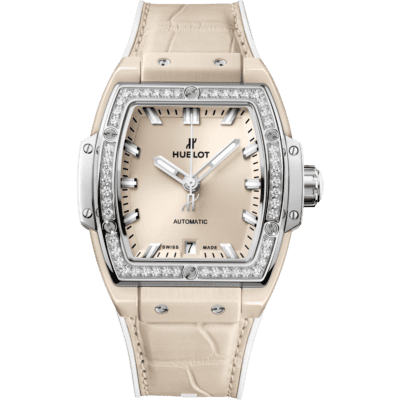 Hublot Spirit of Big Bang Beige Ceramic Titanium Diamonds 39mm