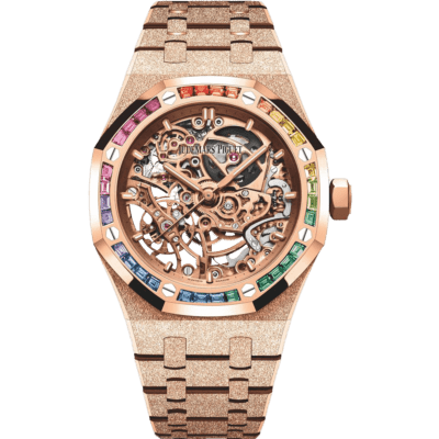 Audemars Piguet Royal Oak Frosted Gold Double Balance Wheel Openworked 37mm