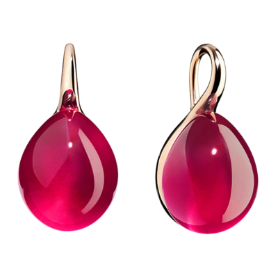Pomellato Rouge Passion Earring