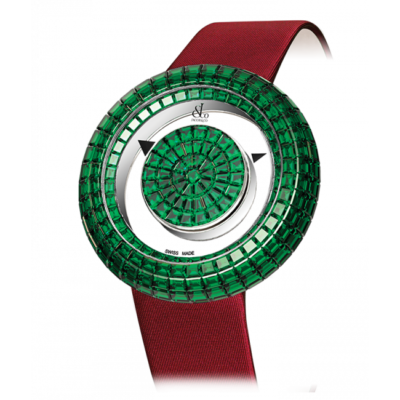 Jacob & Co. Brilliant Mystery Baguette All Emeralds Limited Edition 38mm