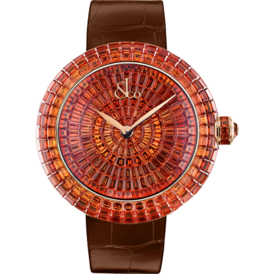 Jacob & Co. Brilliant Full Baguette Orange Sapphires Limited Edition 44mm