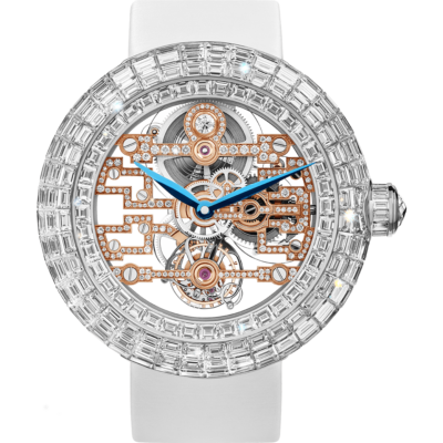 Jacob & Co. Brilliant Art Deco White Diamonds Limited Edition 44mm