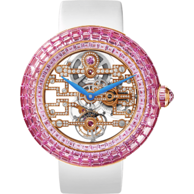 Jacob & Co. Brilliant Art Deco Pink Sapphires Limited Edition 47mm