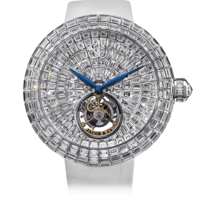 Jacob & Co. Brilliant Flying Tourbillon White Diamonds Limited Edition 47mm