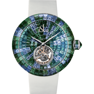 Jacob & Co. Brilliant Flying Tourbillon Green Camouflage Limited Edition 47mm