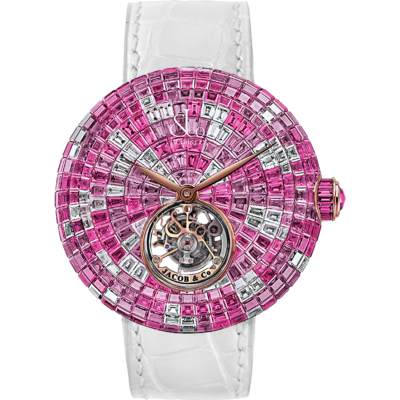 Jacob & Co. Brilliant Flying Tourbillon Pink Camo Limited Edition 47mm