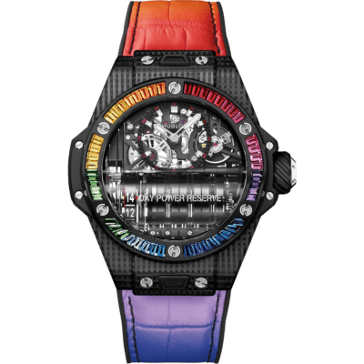 Hublot Big Bang MP-11 14-Day Power Reserve 3D Carbon Rainbow 45mm