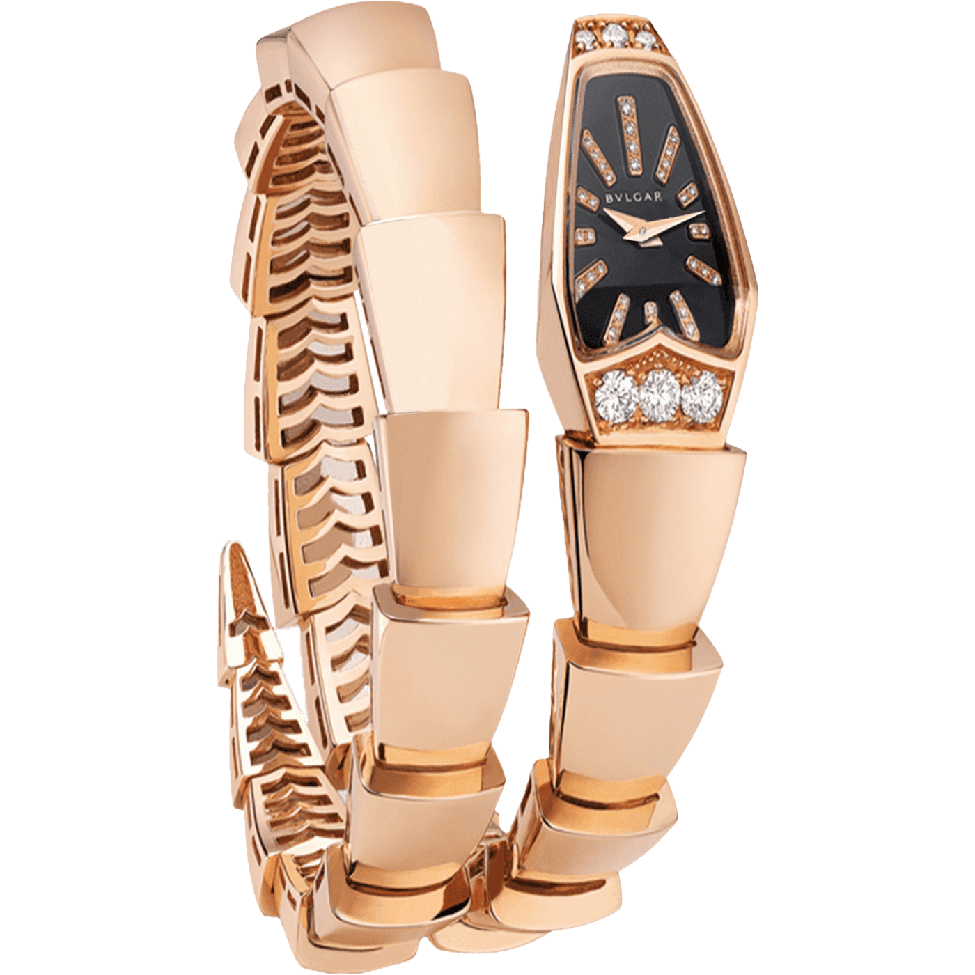bvlgari serpenti watch rose gold