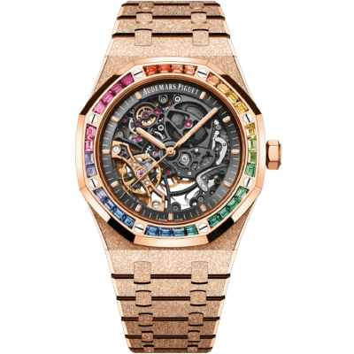 Audemars Piguet Royal Oak Frosted Gold Double Balance Wheel Openworked 41mm
