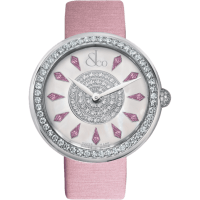 Jacob & Co. Brilliant One Row Pink Sapphires 38mm
