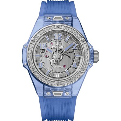 Hublot Big Bang One Click Blue Sapphire Diamond Limited Edition 39mm