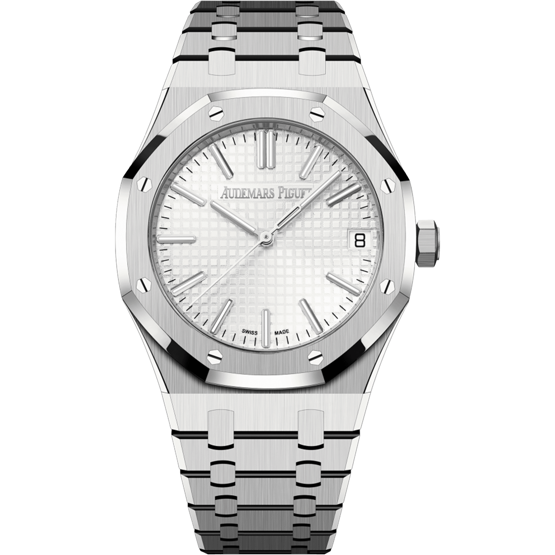 audemars piguet royal oak white dial